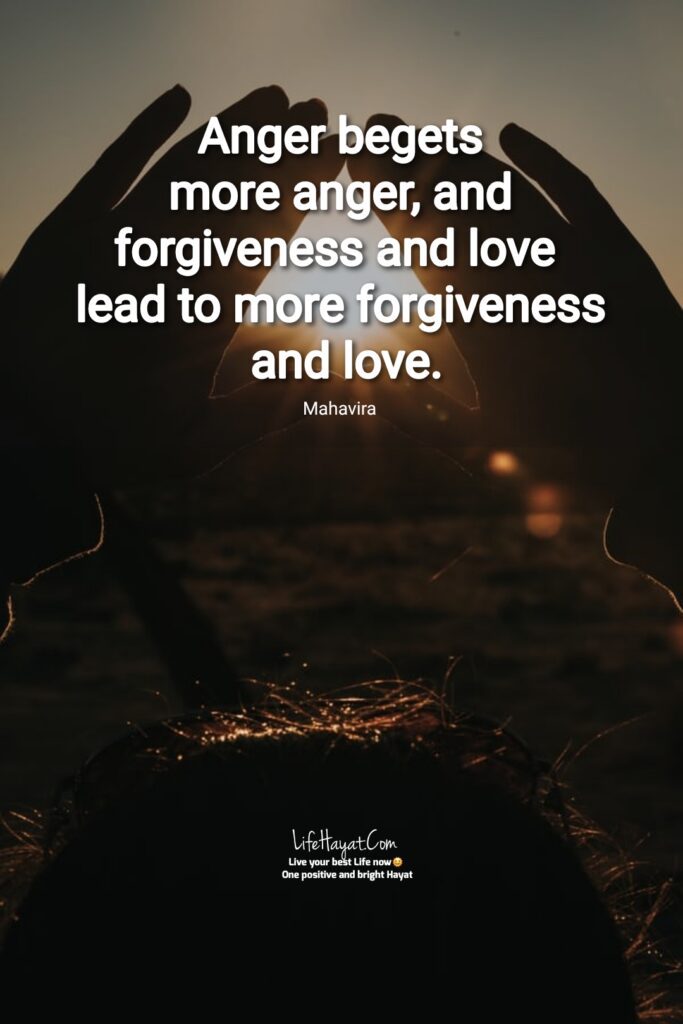More forgiveness and love