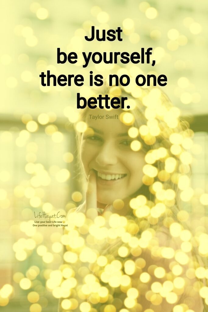 Be who you truly are
