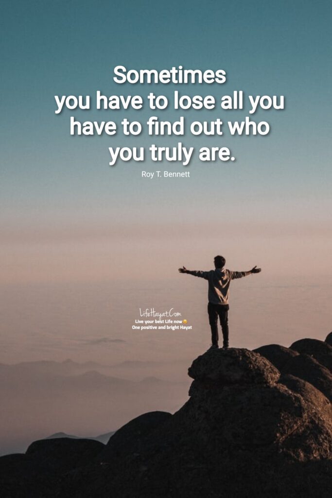 Be who you truly are