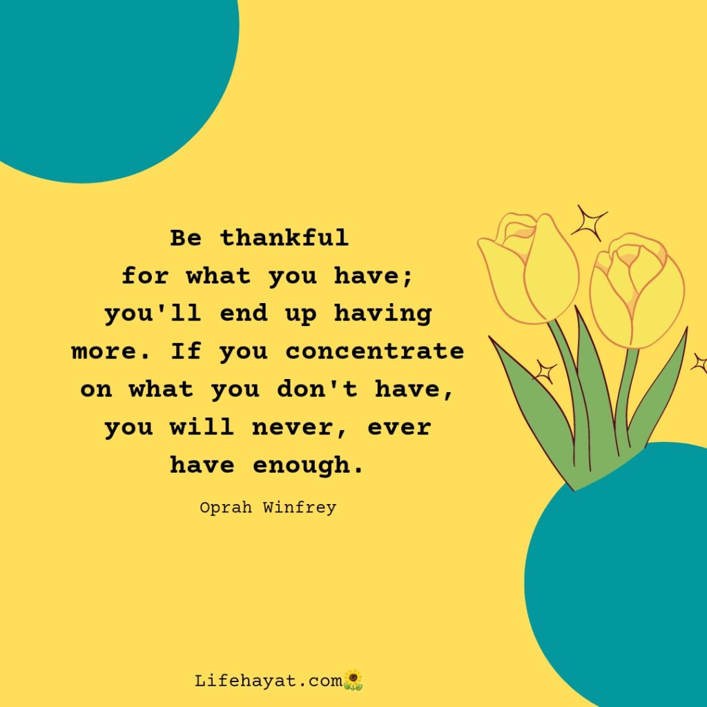 20+ Best Quotes On Gratitude - Grow And Expand - Life Hayat