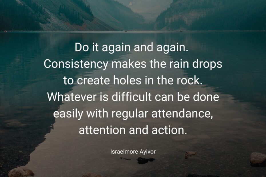 Consistency-quote