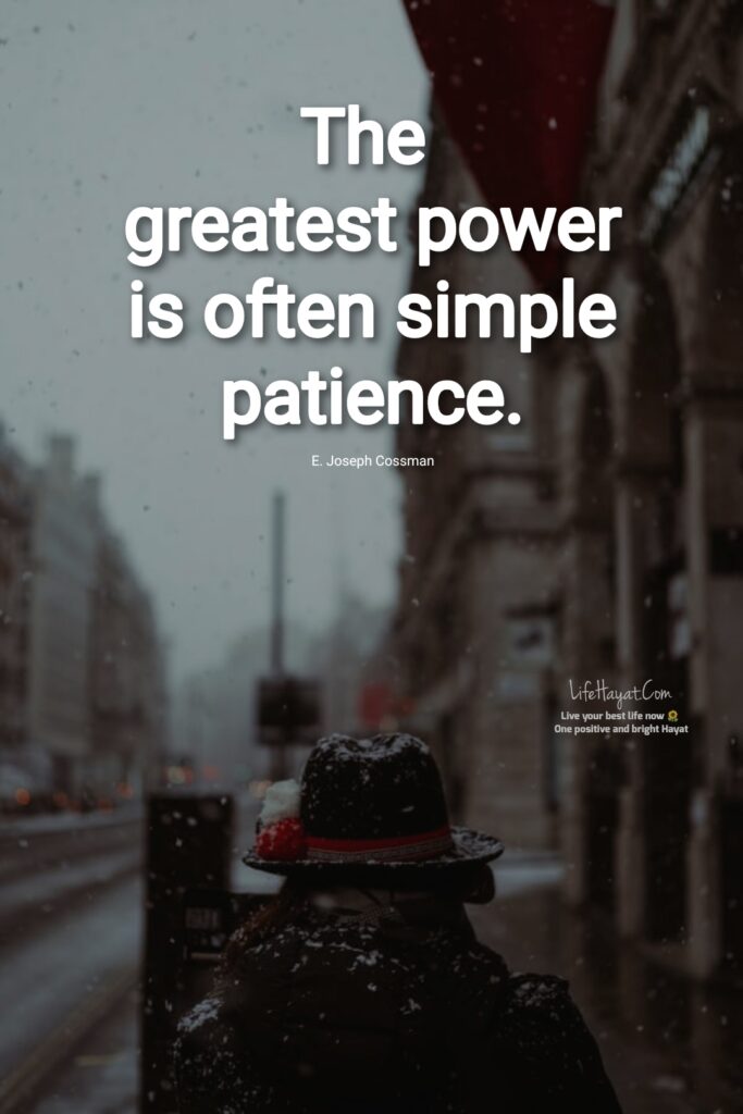 Patience Quotes 
