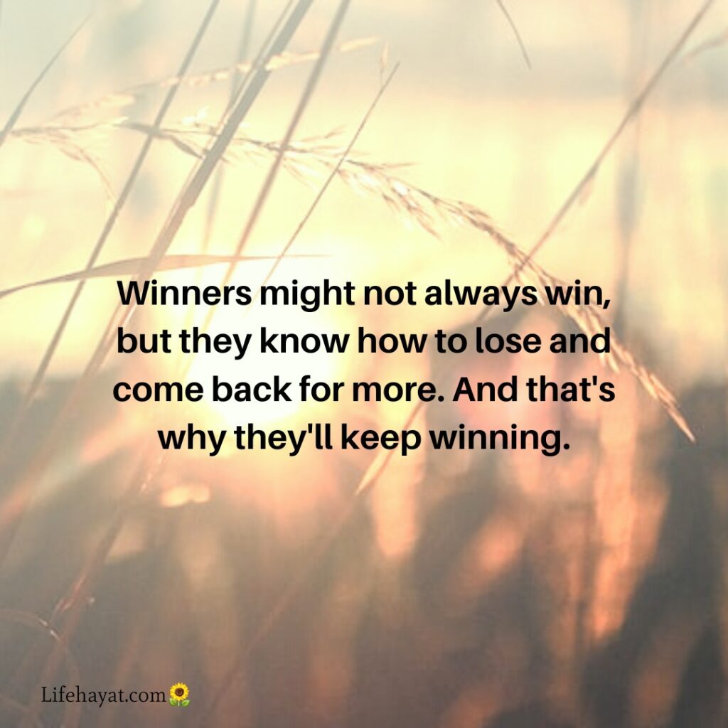Winners-quote