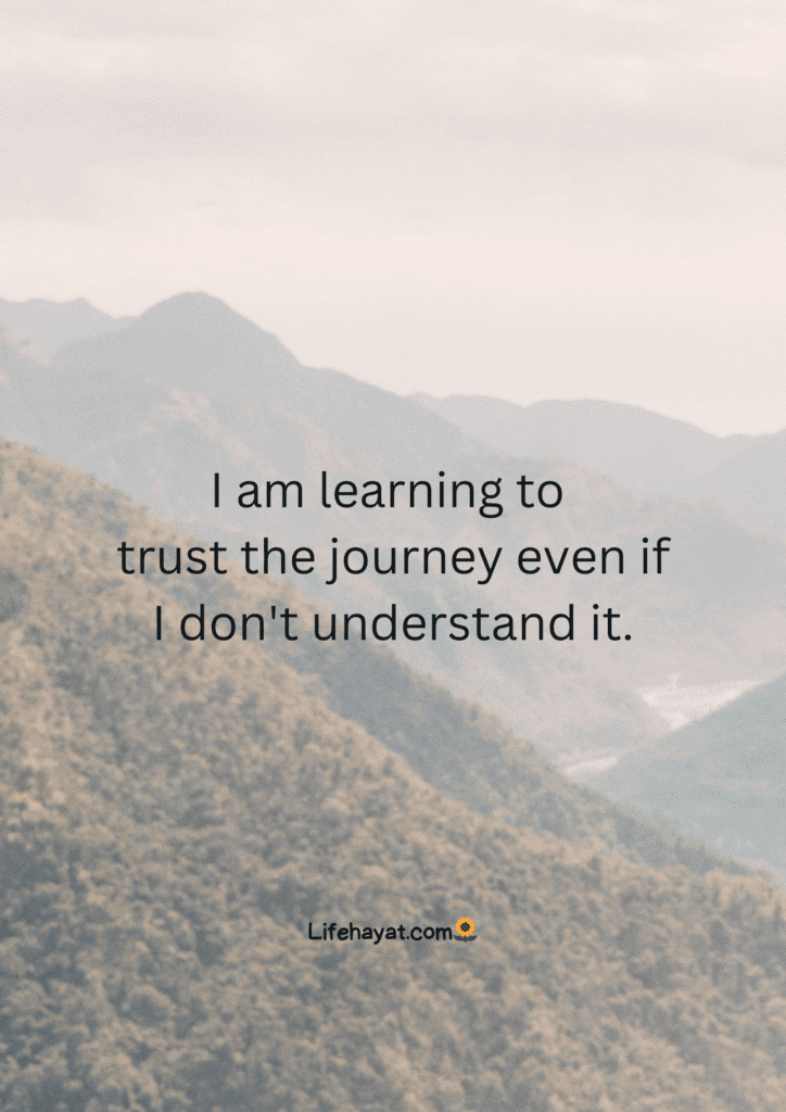 Trust-the-journey