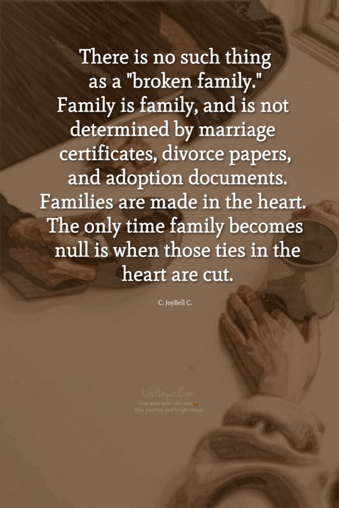 Broken family