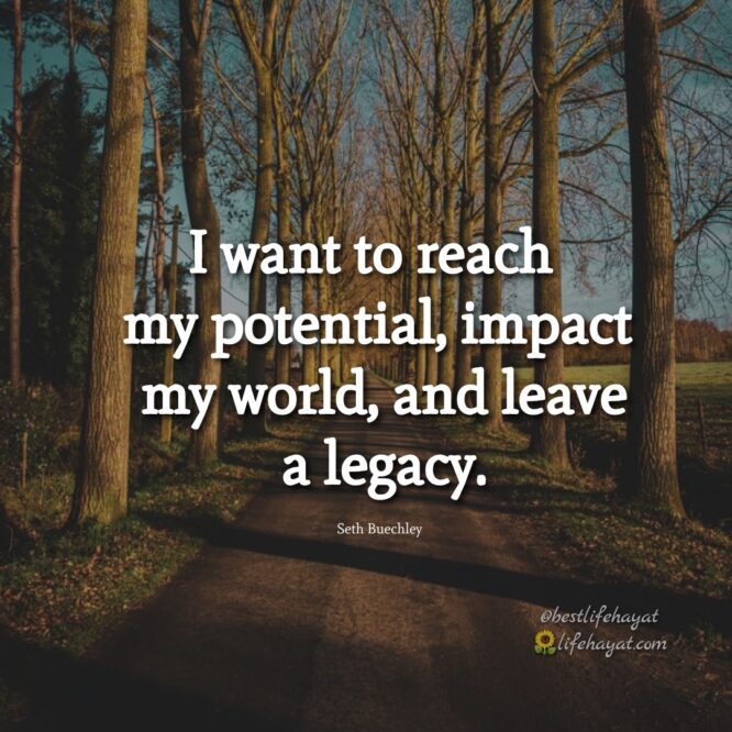 I Want To Reach My Potential