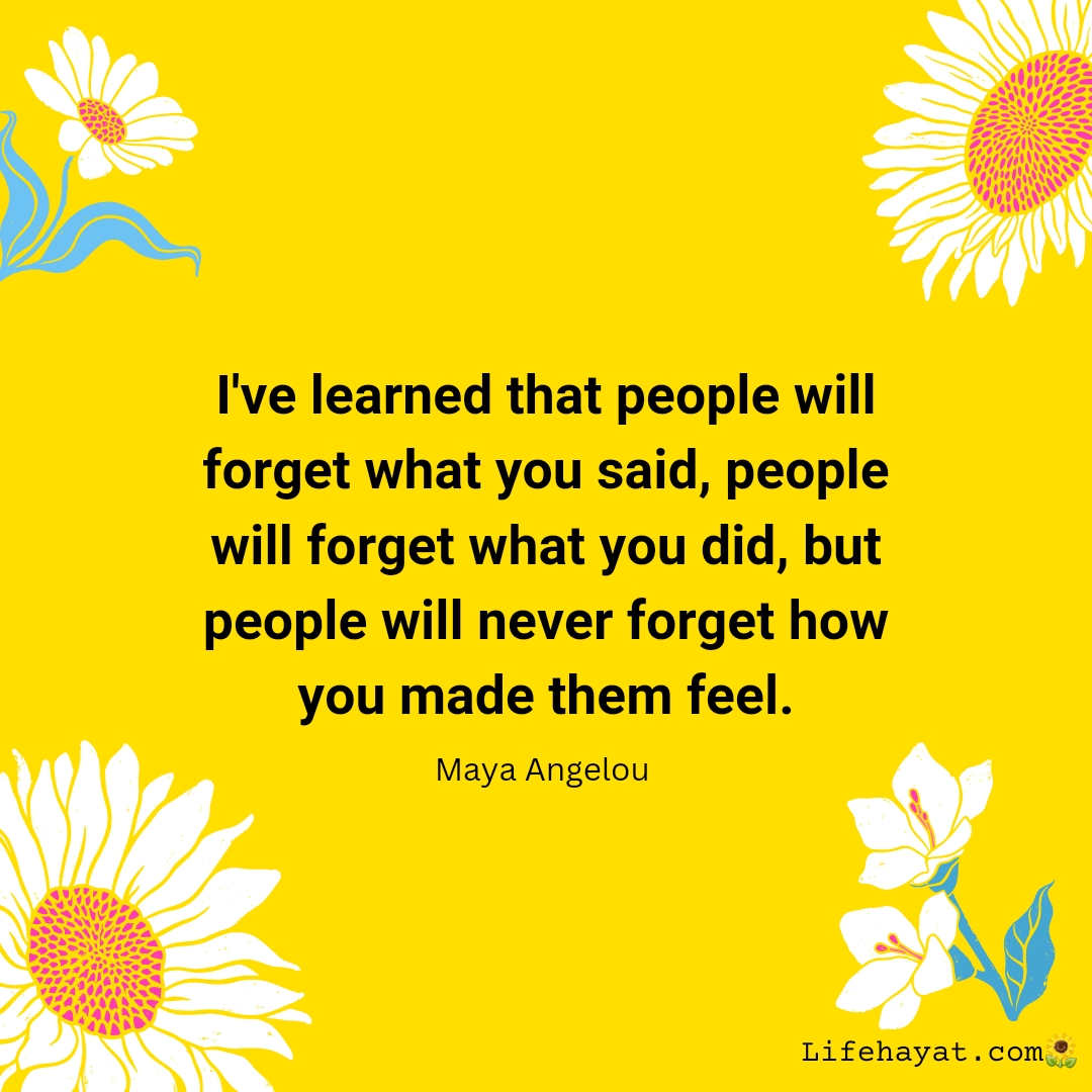 20 Maya Angelou Quotes About Life