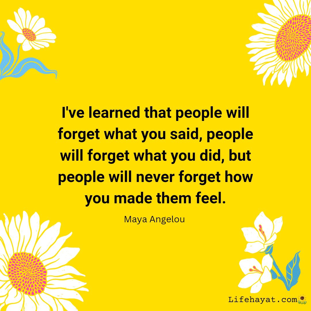 20 Maya Angelou Quotes About Life