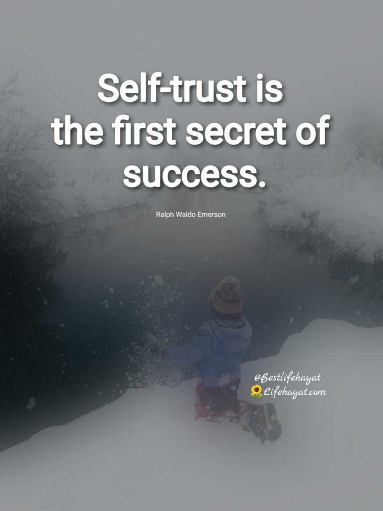 Trust Yourself - Motivational Quotes - Life Hayat