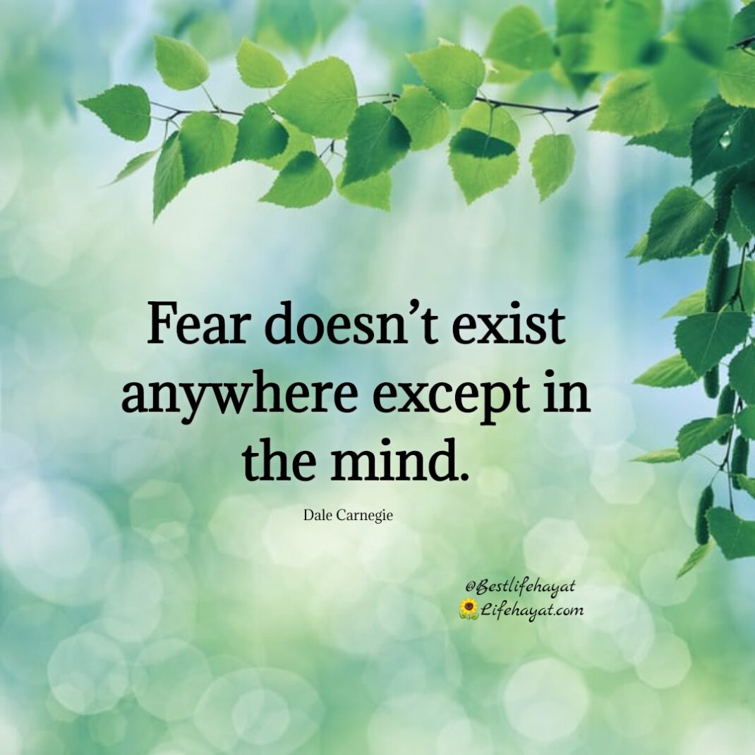 Fear Doesn’t Exist – Quotes Of The Day