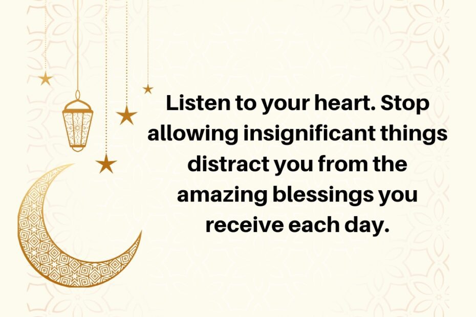 Listen to your heart