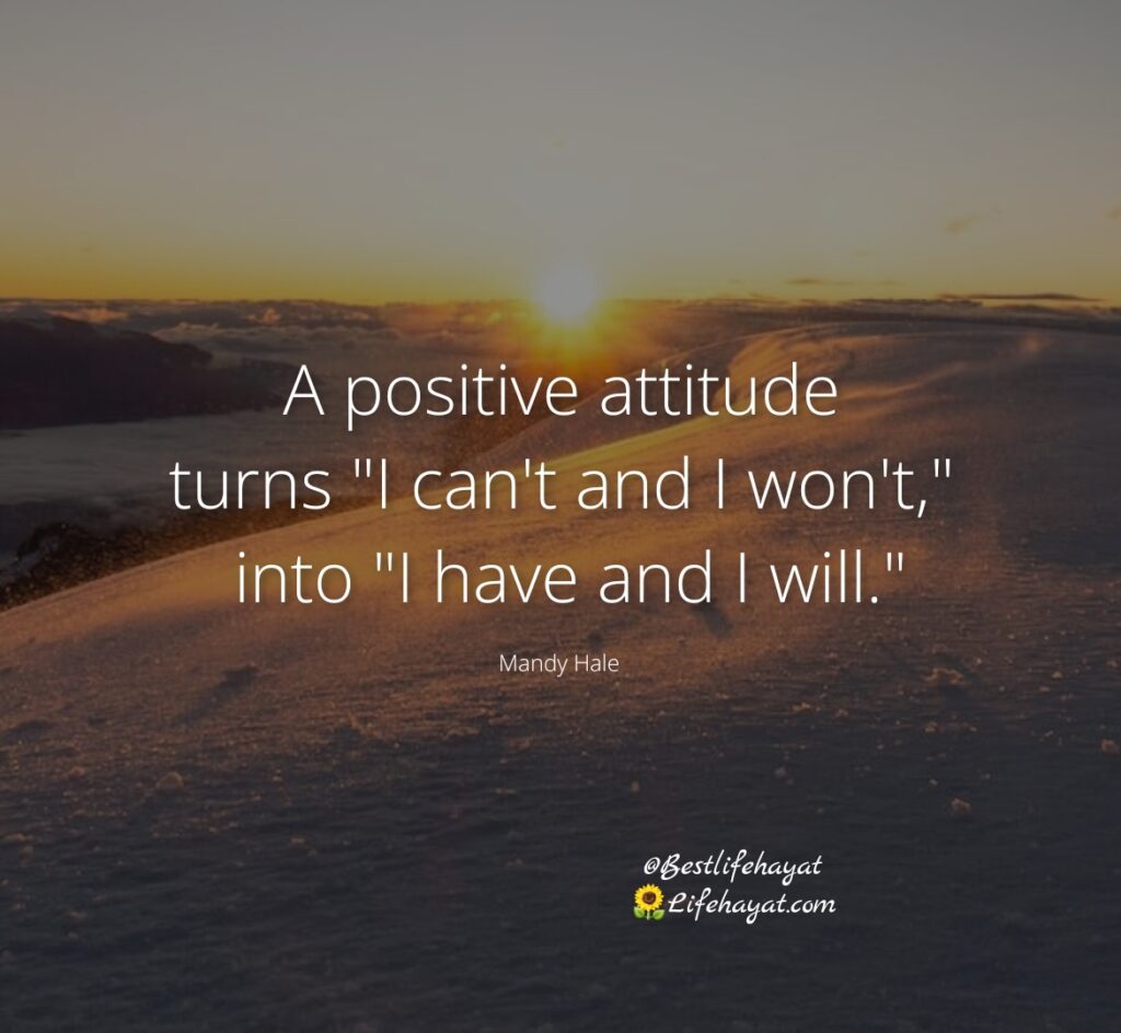 Positive-attitude
