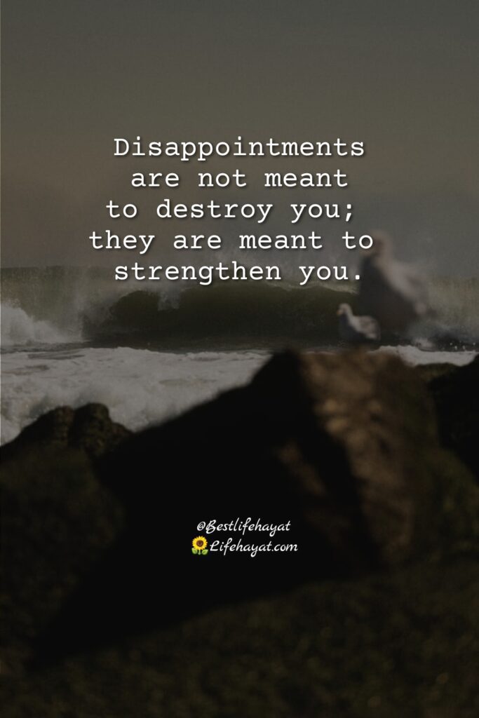 50 Being Disappointed Quotes - Best Life Hayat