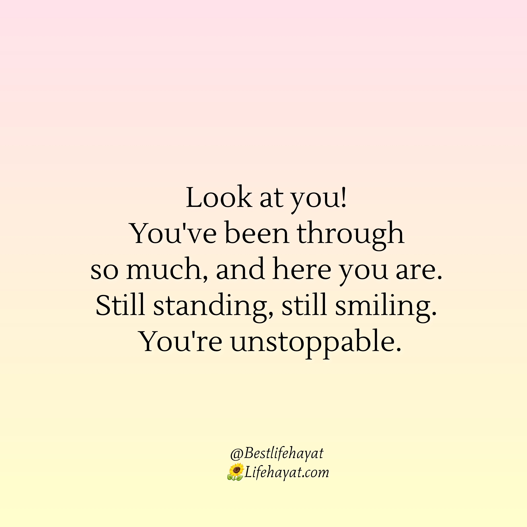 You-are-unstoppable