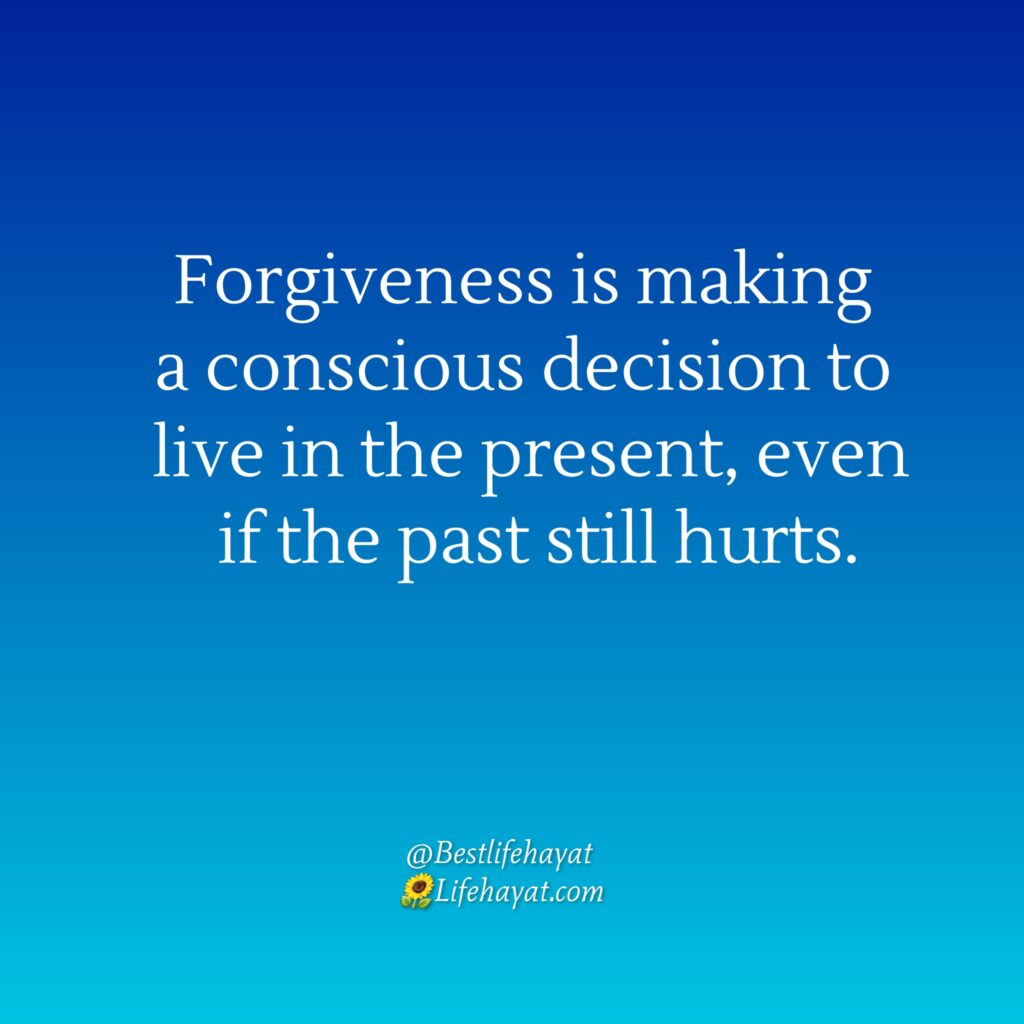 Forgiveness-is