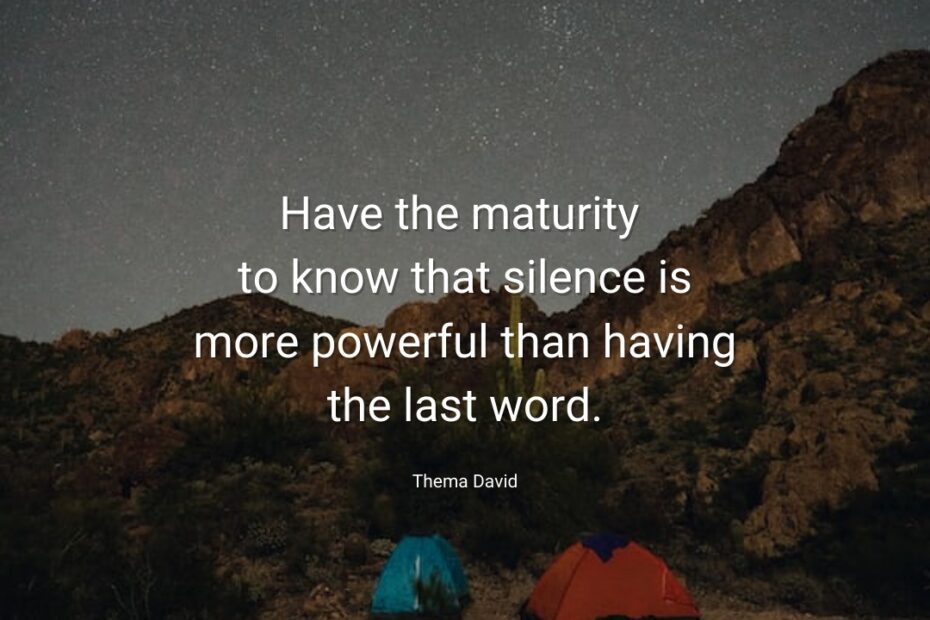 Maturity-quote