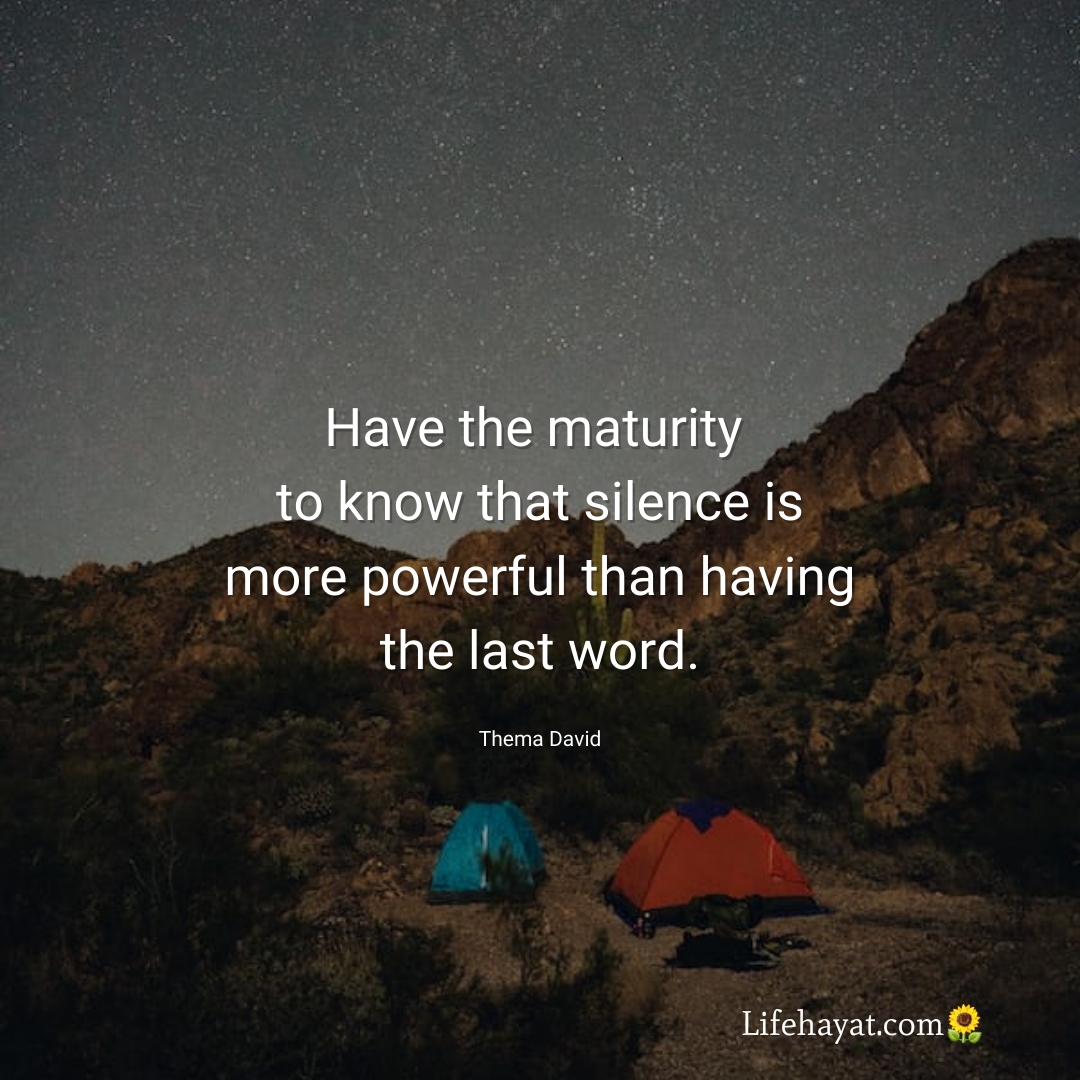 Maturity-quote
