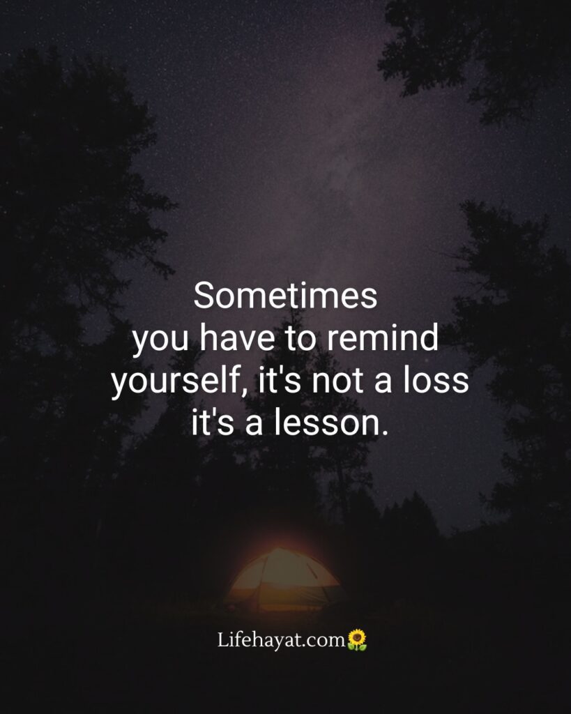 Life-lessons